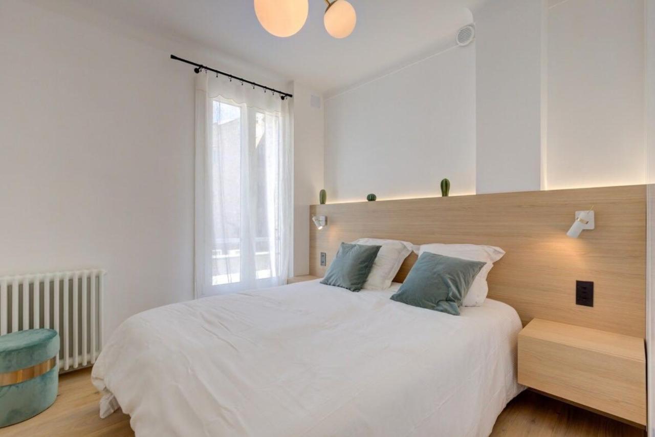 Magnificent Renovated 4-Room Apartment - Croisette Carre D'Or Cannes Eksteriør billede